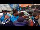COUPE DE FRANCE SAS EPINAL OLYMPIQUE MARSEILLE Les joueurs de l'OM à la rencontre des supporters