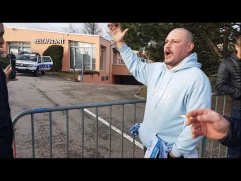 Romain Pech, Spinalien mais grand supporter de l'OM avant le match contre le SAS Epinal