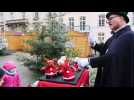 Un automate musical au marché de Noël de Remiremont