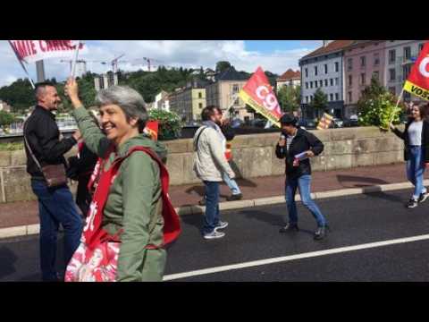 Loi travail : près de 1000 personnes manifestent à Epinal