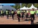 Fash mob au parc Jean-Mansuy
