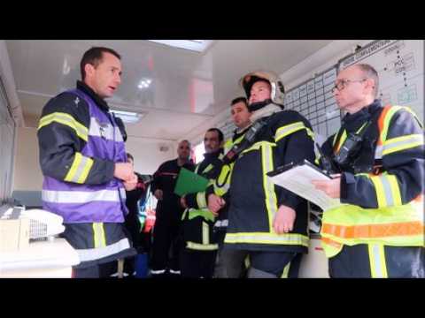 Sainte-Marguerite manoeuvre d'envergure des pompiers à Cora