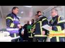 Sainte-Marguerite manoeuvre d'envergure des pompiers à Cora