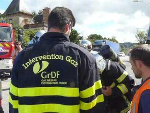 Vosges : Intervention sur la fuite de gaz à...