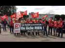 Loi Travail : nouvelle manifestation devant la préfecture...