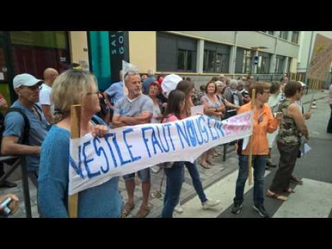 Nappe du GTI : les manifestants se mettent en scène