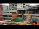 Le chantier du nouvel hôpital d'Epinal se poursuit