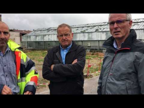 Epinal : les serres municipales ont subi de gros dégâts suite à l'orage
