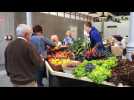 D&eacute;marrage en fanfare au march&eacute; couvert des Halles du Volontaire &agrave; Remiremont - Label : Vosges Matin - Category : News