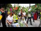 Départ de la manifestation anti-bure à Bar-le-Duc