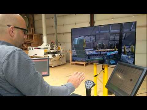 Un simulateur de sciage de bois au lycée André-Malraux