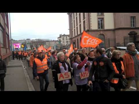 Mobilisation pour plus de moyens dans les Ehpads à Epinal