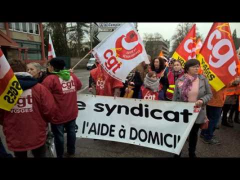 Retraites : près de 1000 manifestants à Epinal