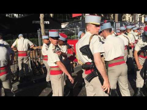 14-Juillet Les Tirailleurs d'Epinal s'apprêtent à défiler sur les Champs-Elysées