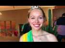 La Reine des Jonquilles Suzy Ruer raconte sa première expérience sur le char de la Fête des Jonquilles