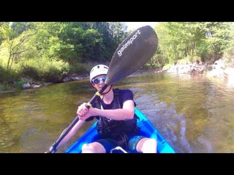La Transvosgienne de canoë navigue sur la Moselotte 3