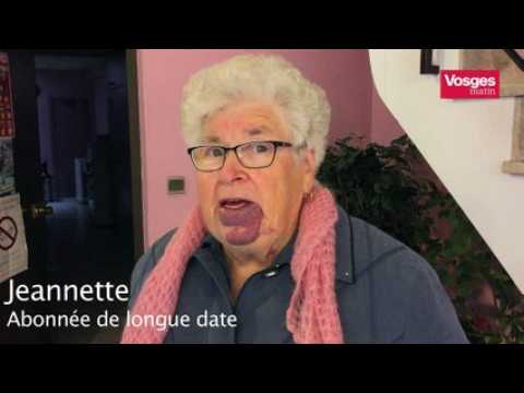 Réactions de lecteurs au nouveau Vosges Matin : Jeannette, abonnée de longue date