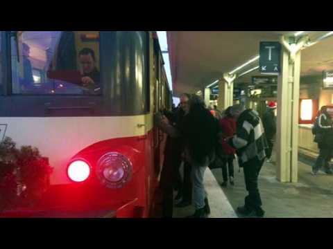 Départ de l'autorail caravelle d'Epinal