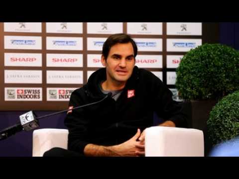 Roger Federer aux Swiss Indoors 2018 de Bâle