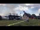 Hombourg : une maison ravagée par un incendie