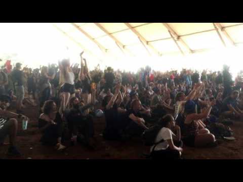 France - Uruguay : la joie du public des Eurockéennes