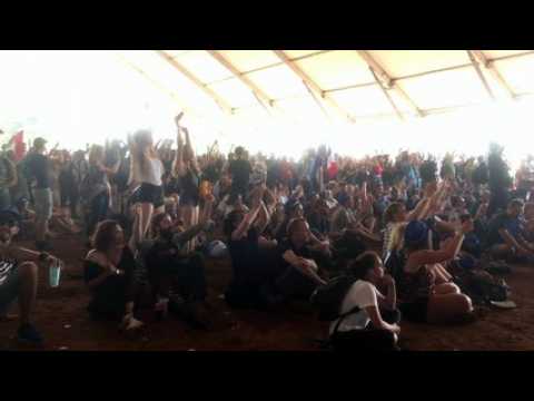La fin du match aux Eurockéennes