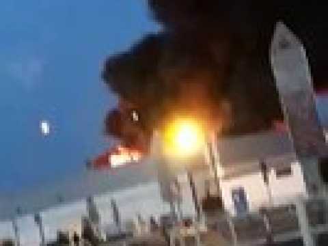 Strasbourg : incendie au Port du Rhin