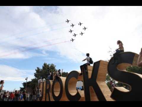 La patrouille de France dans le ciel des Eurocks