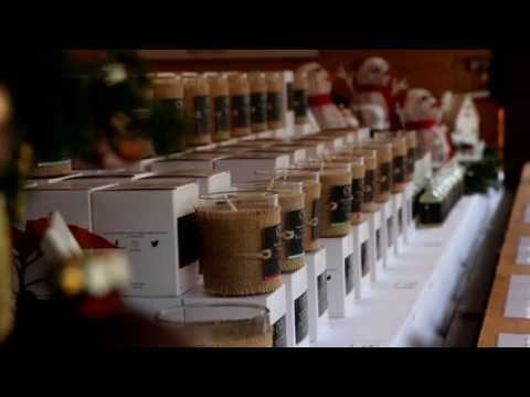 Marché de Noël de Mulhouse (5/6): des bougies naturelles "made in Alsace"