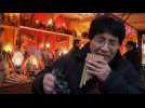 March&eacute; de No&euml;l de Mulhouse (1/6): les fl&ucirc;tes boliviennes de Massiko - Label : L'Alsace - Category : News