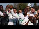 Coupe de France : la joie des footballeurs du Real Mulhouse - Label : L'Alsace - Category : News