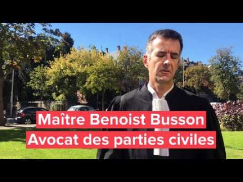 Centrale de Fessenheim : manifestation d'antinucléaires devant le tribunal de Colmar