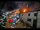 Le Bonhomme : Incendie du centre de vacances "Les Capucines" - Label : L'Alsace - Category : News