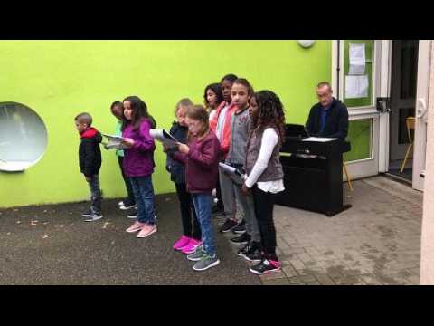 La rentrée en musique à l'école Brossolette à Mulhouse