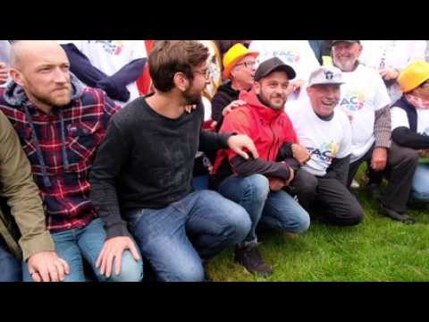 Claudio Capéo à la rencontre de ses fans