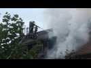 Violent incendie au centre de Riedisheim - Label : L'Alsace - Category : News