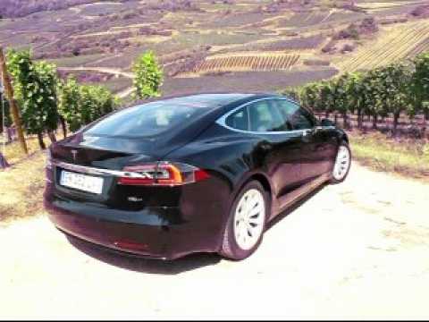 Au volant de la Tesla Model S 100 D