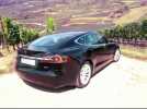 Au volant de la Tesla Model S 100 D - Label : L'Alsace - Category : Auto-Moto