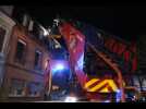 Incendie rue de la Com&egrave;te &agrave; Mulhouse - Label : L'Alsace - Category : News