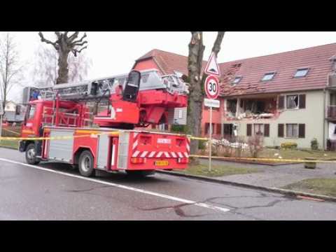 Altkirch: un appartement soufflé par une explosion