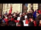 Un millier de manifestants à Colmar pour soutenir l’ex-rebelle kosovar Ramush Haradinaj