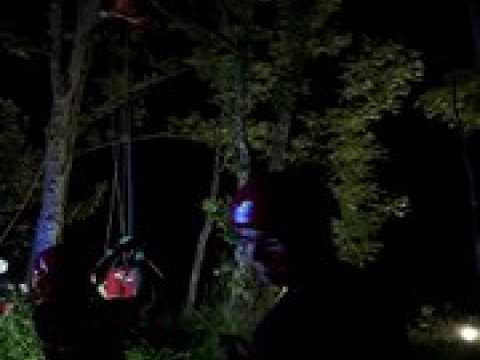 Froeningen : le sauvetage d'un parapentiste tombé dans un arbre
