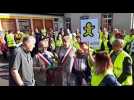 Flaxlanden  : manifestation des parents d'&eacute;l&egrave;ves de maternelle - Label : L'Alsace - Category : News