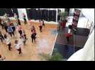 Danse afro-carib&eacute;enne aux Unterlinden &agrave; Colmar - Label : L'Alsace - Category : Culture