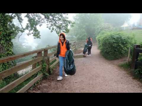 Haut-Koenigsbourg: 450 litres de déchets ramassés