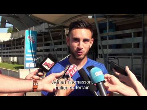 Thomasson-Ajorque, premières impressions au Racing