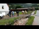 Inondations &agrave; Griesbach-au-Val: la mobilisation en vid&eacute;o - Label : L'Alsace - Category : News