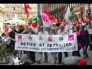 MANIFESTATION DES RETRAITES A STRASBOURG