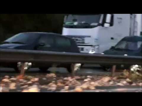 COULEE DE BOUE SUR l'AUTOROUTE A36