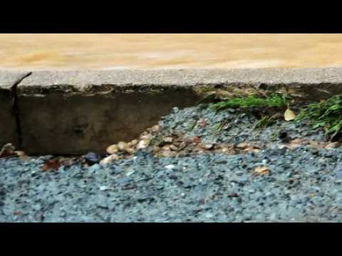 ORAGE ET PLUIE TORRENTIELLE A  STERNENBERG DANS LE SUNDGAU